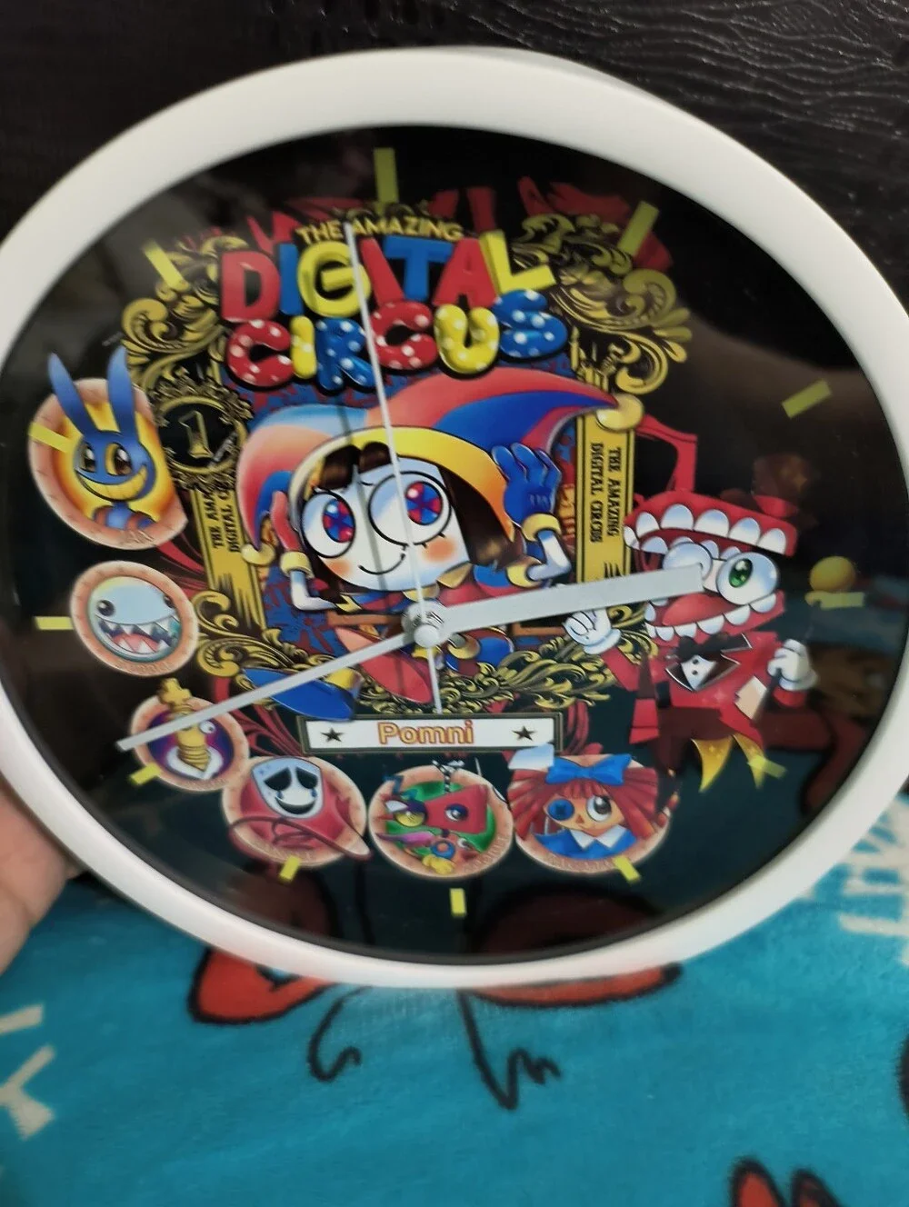 The Amazing Digital Circus Wall Clock - Colorful Character Art Personalized